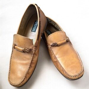 Kenneth Cole Light Brown Leather Loafers